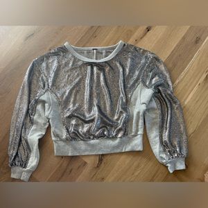 Sequins festive sweatshirt